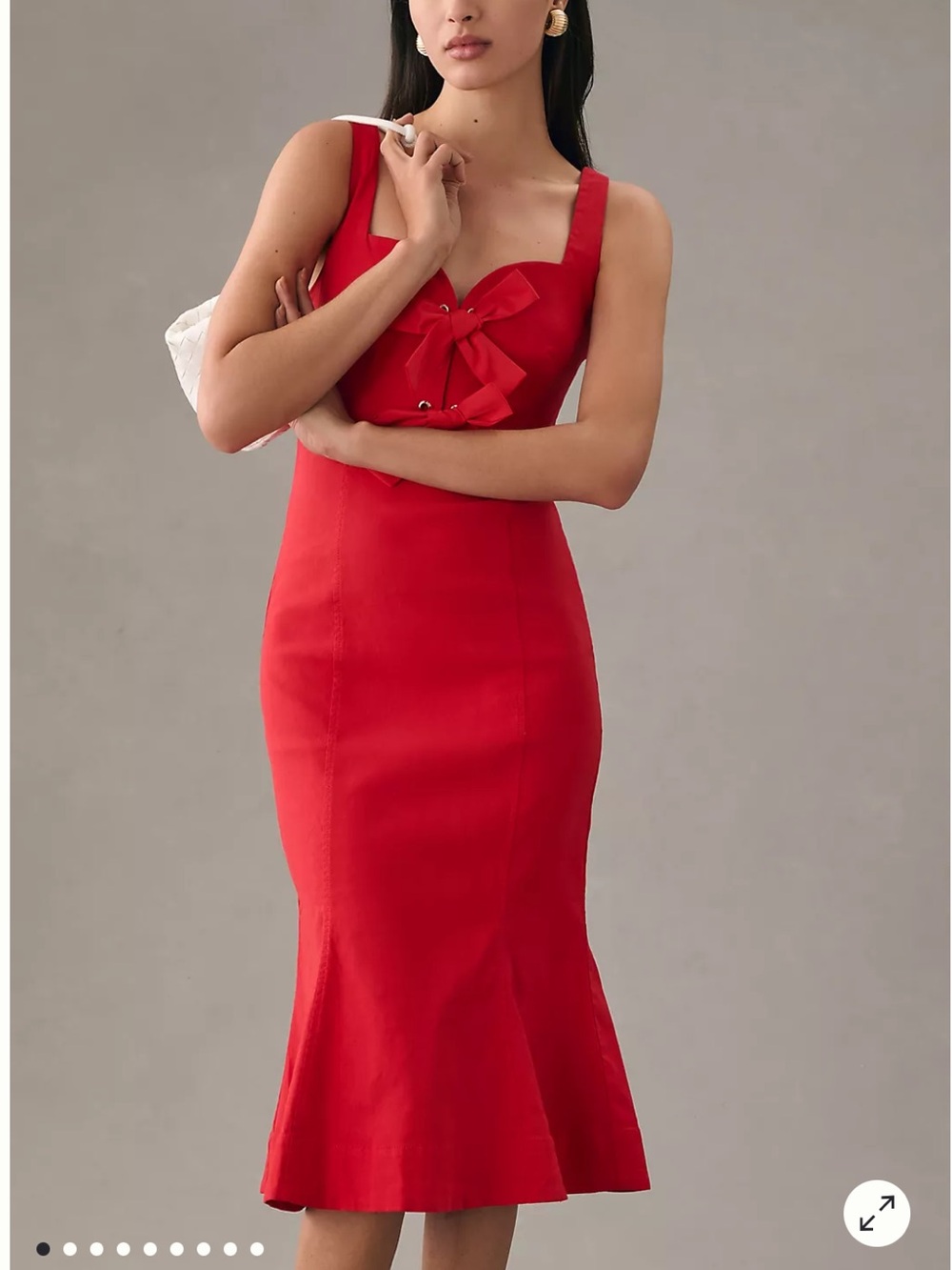 Anthropologie Sweetheart Midi Dress